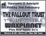 [thumbnail of Flyer promoting a performance by The Fallout Trust, Y'r Impossible, and Waxplanet at The Adelphi, 2006]