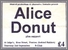[thumbnail of Flyer promoting a performance by Alice Donut at Jalgo's, c1993]