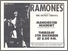[thumbnail of Promotional flyer for Ramones performing at Manchester Academy, 1991]